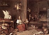 Kitchen Scene by David the Younger Teniers